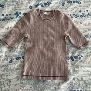 Everlane The Ribbed Merino Tee